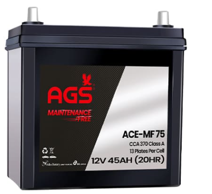 Atlas Battery  AGS (ACE MF75) DRY 12V 45AH (20HR)